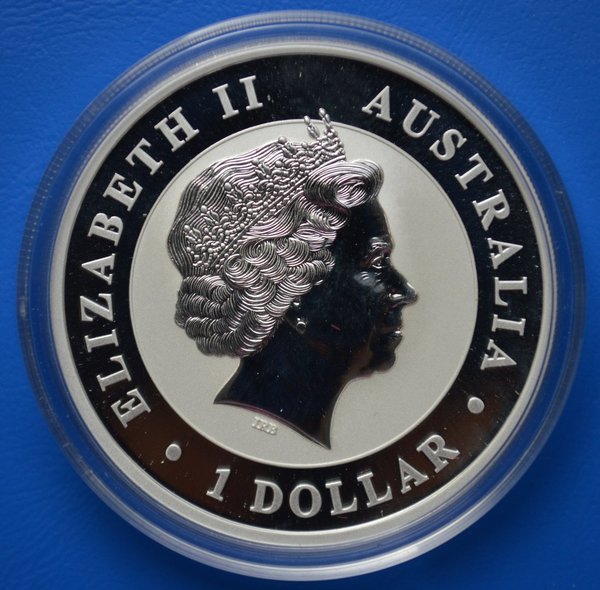 1 dollar Australie Koala 1 ounce 999/1000 zilver 2012 in capsule