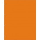 Hartberger tussenbladen oranje voor Systeem bladen 10 stuks
