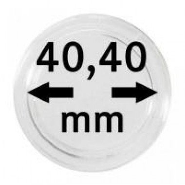 Capsule binnenmaat 40,4 mm 10 stuks voor dikkere munten
