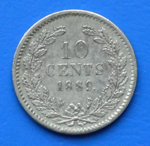 5 cent 1889 Willem 3