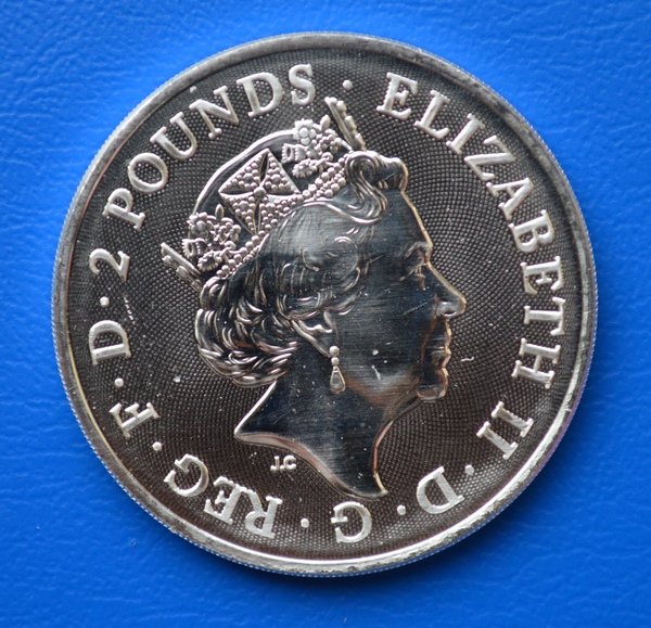 2 ponds Engeland Myths and Legends Little John 1 ounce 999/1000 zilver 2022