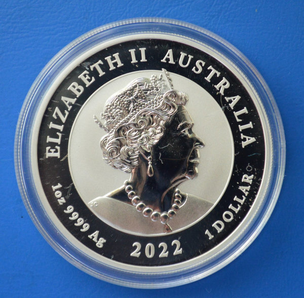 1 dollar Australie Phoenix  Chinese Myths & Legends 1 ounce 999/1000 zilver 2022 in capsule