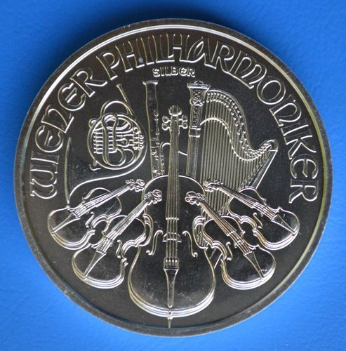 1,5 euro Oostenrijk Philharmoniker 1 ounce 999/1000 zilver 2018  er kunnen vlekjes op zitten